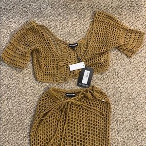 Pretty Little Thing brand new crochet set